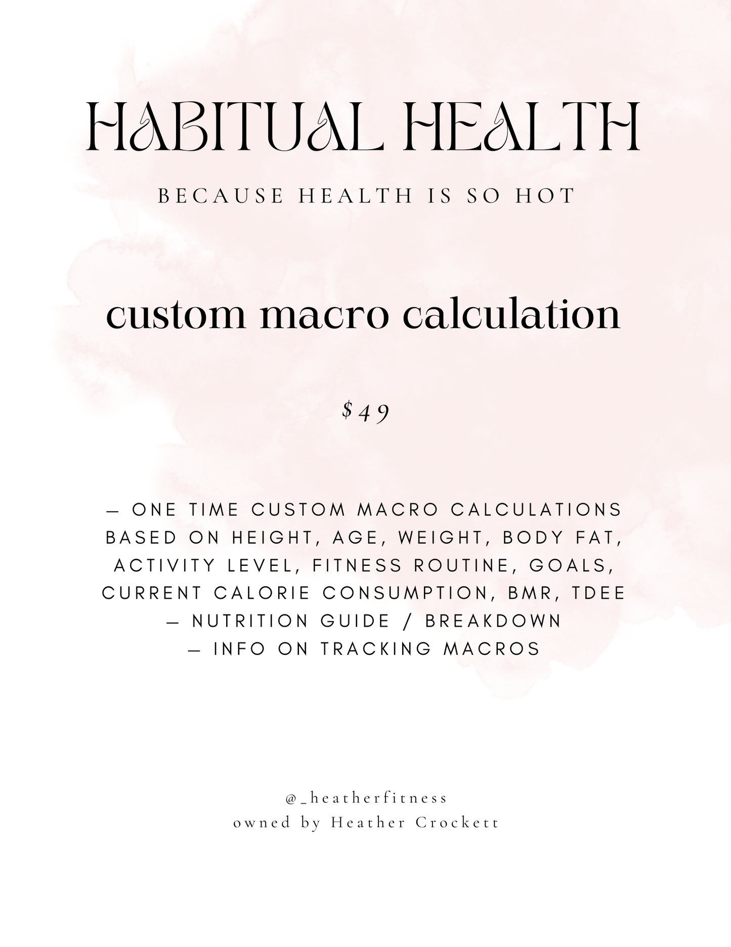 custom macro calculation